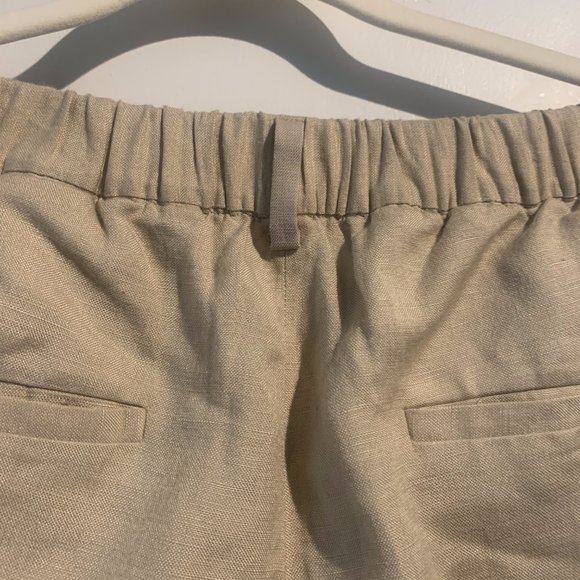 & Other Stories tapered cotton trousers (beige) - Picture 6 of 9